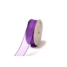 Damil szélű organza szalag  / 2,5cm x 25y  34#