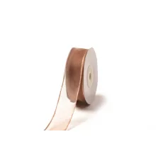 Damil szélű organza szalag  / 2,5cm x 25y  A19#