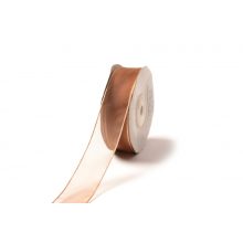 Damil szélű organza szalag  / 2,5cm x 25y   A30#