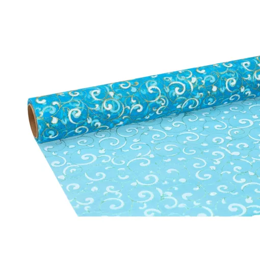 Glitteres inda mintás organza tekercs 36cm x 9.1m 10#