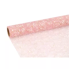 Glitteres inda mintás organza tekercs 36cm x 9.1m 11#