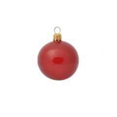 Hagyományos karácsonyi üveggömb  / 6cm ∅     20#
