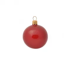 Hagyományos karácsonyi üveggömb  / 6cm ∅     20#