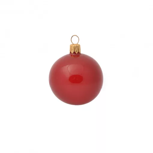 Hagyományos karácsonyi üveggömb  / 6cm ∅     20#