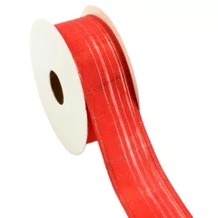 Metál kockás szalag 4cm x 9,1m