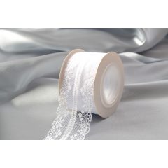 Műszálas csipke / 4cm x 10y