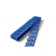 Műszálas csipke organzával / 4cm x 10y  01#