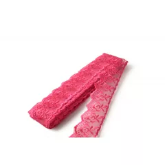 Műszálas csipke organzával / 4cm x 10y  14#