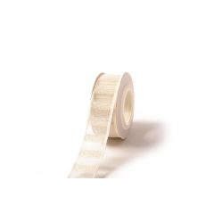 Csillámló csíkos organza szalag / 2,5cm x 10y  05#