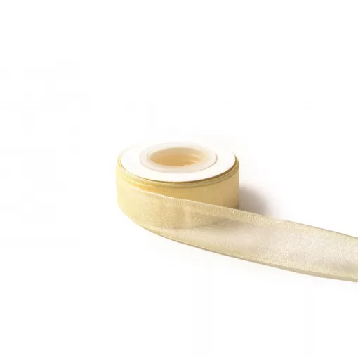 Grízes organza szalag / 2,5cm x 10y  02#