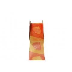 Mintás organza szalag / 4cm x 10y  07#