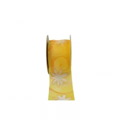 Mintás organza szalag / 4cm x 10y  10#