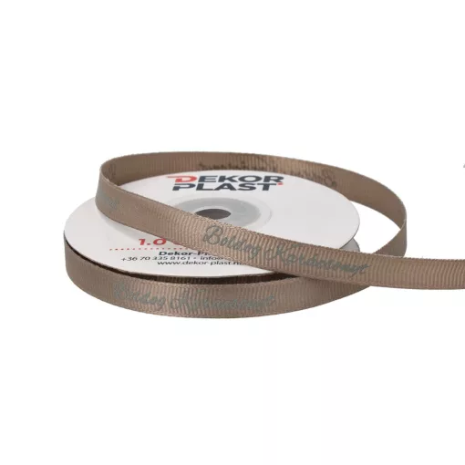 Boldog Karácsonyt feliratú ripsz 1cm  x 20y  07#