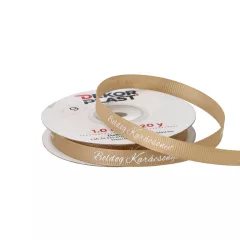 Boldog Karácsonyt feliratú ripsz 1cm  x 20y  09#