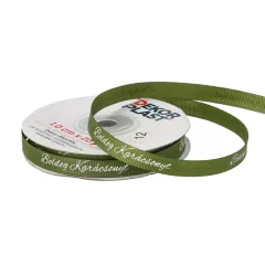 Boldog Karácsonyt feliratú ripsz 1cm  x 20y  12#