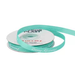 Boldog Karácsonyt feliratú ripsz 1cm  x 20y  17#
