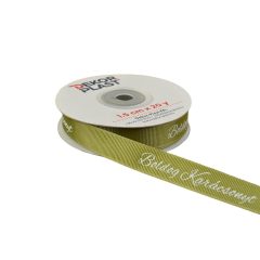   Boldog karácsonyt feliratú ripsz szalag / 1,5cm x 20y   19#