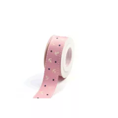 Horgonyos ripsz szalag / 2,5cm x 10y   04#