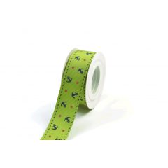 Horgonyos ripsz szalag / 2,5cm x 10y  06#