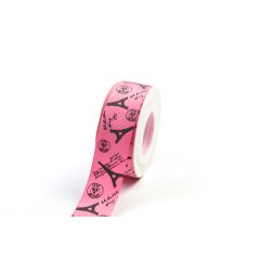 Eiffel tornyos ripsz szalag / 2,5cm x 10y  10# Eiffel tornyos ripsz szalag / 2,5cm x 10y  10#