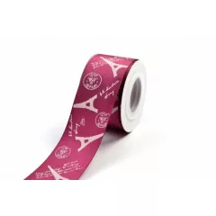 Eiffel tornyos ripsz szalag / 4cm x 10y  14#