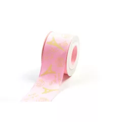Eiffel tornyos ripsz szalag / 4cm x 10y   17#