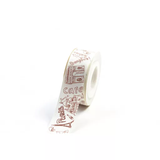 Párizsos ripsz szalag  / 2,5cm x 10y  02#