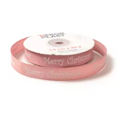 Merry Christmas feliratú ripsz szalag