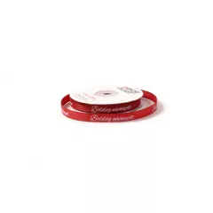 Névnapos ripsz szalag / 1cm x 20y   48#