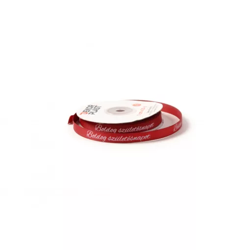 Szülinapos ripsz szalag / 1cm x 20y   48#