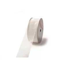 Sima organza szalag / 4cm x 20y  01#