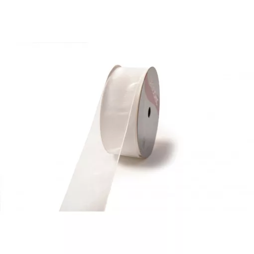 Sima organza szalag / 4cm x 20y  01#