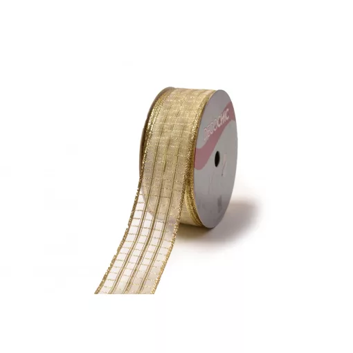 Sima organza szalag / 4cm x 20y   90#