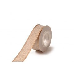 Aranyszállal szőtt szalag / 2,5cm x 10y  18#