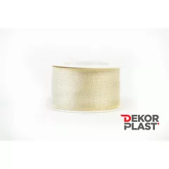 Aranyszállal szőtt szalag / 4cm x 10y  03#