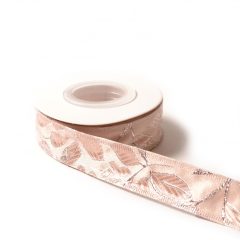 Barokk mintás drótos szalag / 2,5cm x 10y  05# Barokk mintás drótos szalag / 2,5cm x 10y  05#