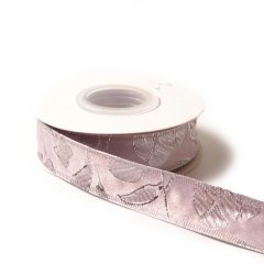 Barokk mintás drótos szalag / 2,5cm x 10y  06# Barokk mintás drótos szalag / 2,5cm x 10y  06#