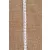 Fehér csipke szalag / 1cm x 5y  01#