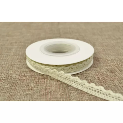 Színes, pamut csipke / 1cm x 5y   01#