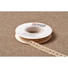 Natúr csipke / 1cm x 5y   06#