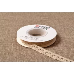 Natúr csipke / 1cm x 5y   06#