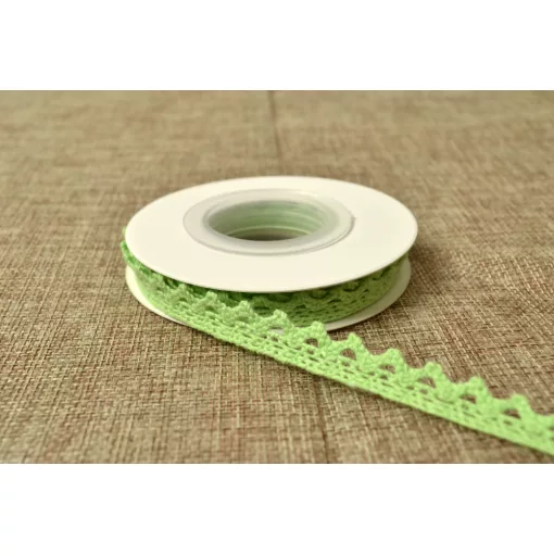 Színes, pamut csipke  / 1cm x 5y   10#