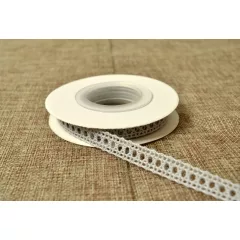 Színes, pamut csipke / 1cm x 5y  18#