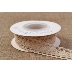 Natúr csipke / 2cm x 5y  01#