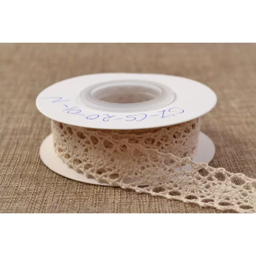 Natúr csipke / 2cm x 5y  01#