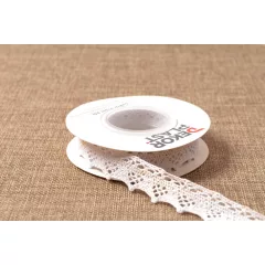 Fehér csipke szalag / 2cm x 5y  07#