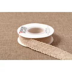 Natúr csipke / 2cm x 5y   07#
