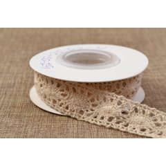 Natúr csipke / 2,5cm x 5y  03#