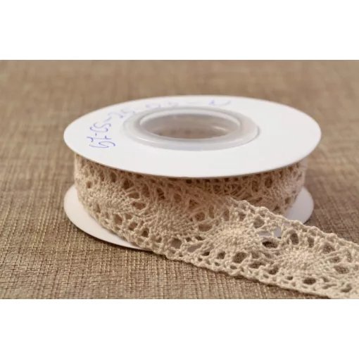 Natúr csipke / 2,5cm x 5y  03#
