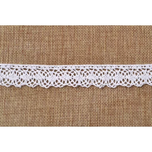 Fehér csipke szalag / 2,5cm x 5y  05#